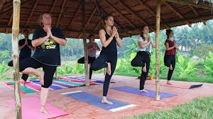 Group yoga holiday